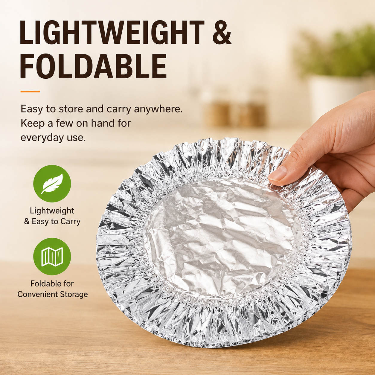 Lovyanocosh®🔥Home dining table & food container aluminum foil heat-retaining cover