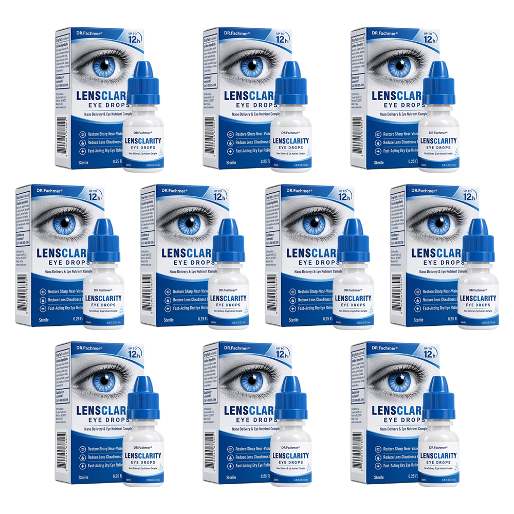 👨⚕️ DR.Fachmer ® LensClarity Eye Drops✅FDA Approved (For dry eyes, blurry vision & presbyopia)