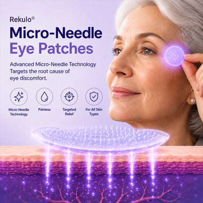👩‍⚕️Rekulo® Transdermal Vision-Repair Eye Microneedle Patch ✅FDA Approved(Suitable for presbyopia, dry eye syndrome and cataracts) 👀