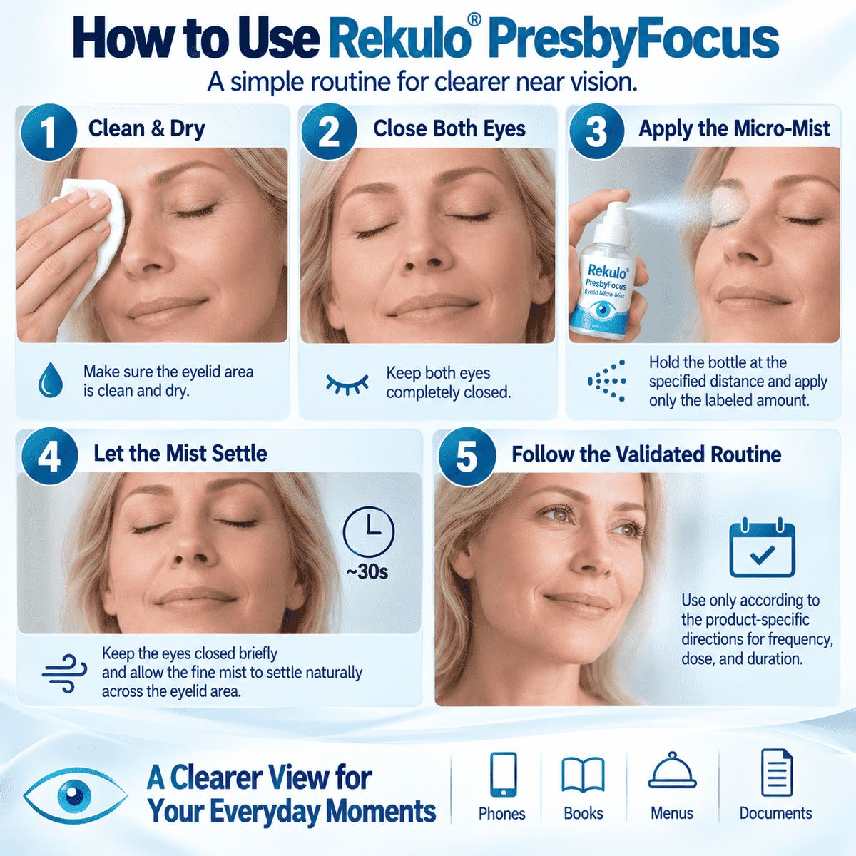 Rekulo® PresbyFocus Eyelid Micro-Mist