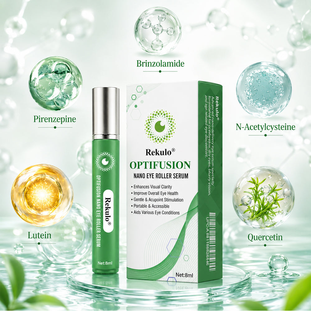 👩‍⚕️Rekulo® Optifusion Nano Eye Roller Serum ✅FDA Approved (Suitable for dry eyes, cataracts and presbyopia)
