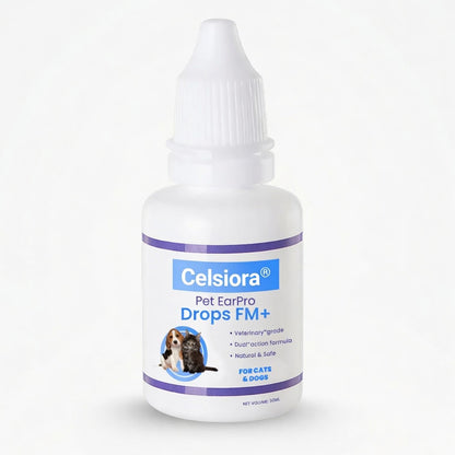 🌟 Official Store | Celsiora® Pet EarPro Drops FM+