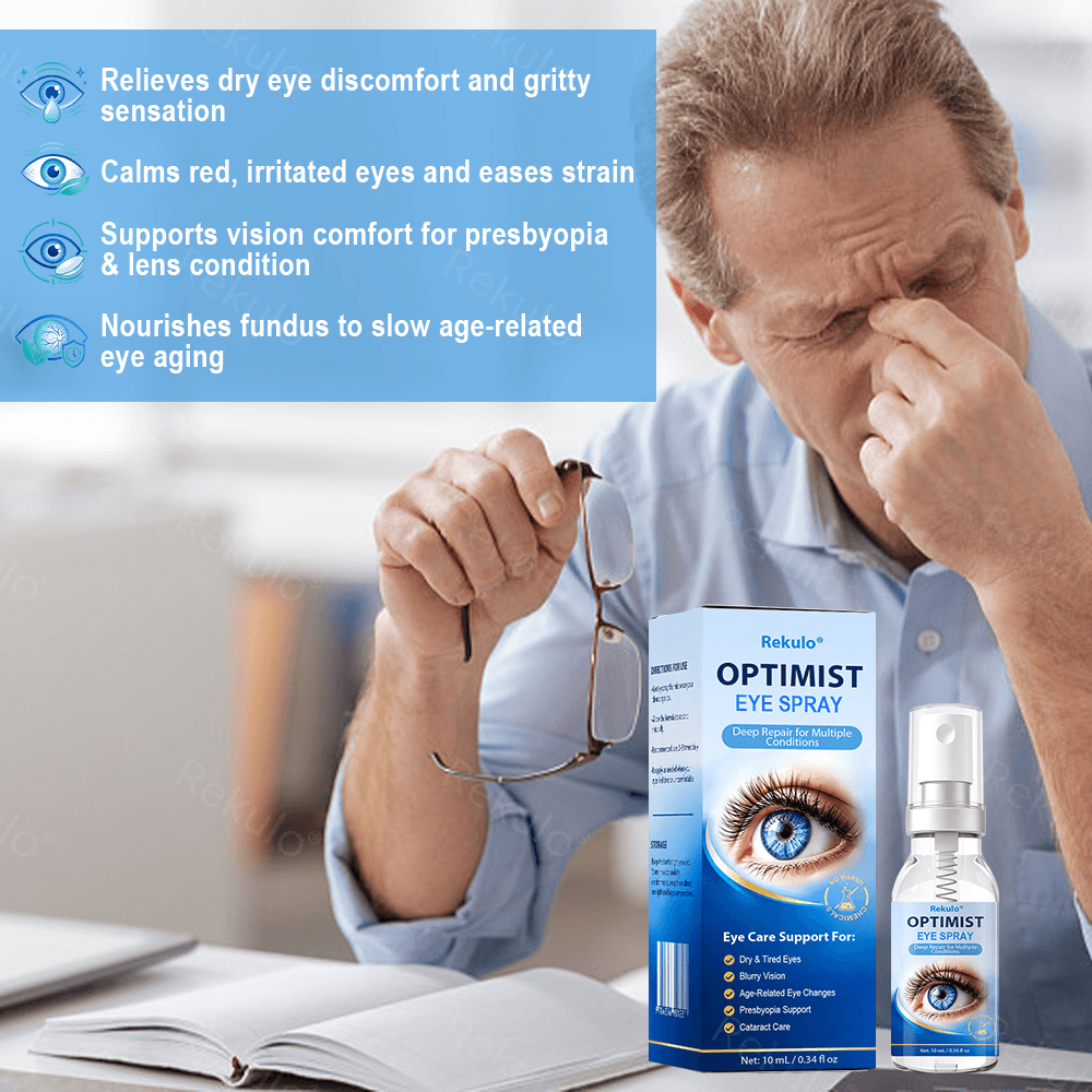 Rekulo® OptiMist Eye Spray✅FDA Approved (For dry eyes, blurry vision, eye strain, presbyopia, and cataracts) ☘️
