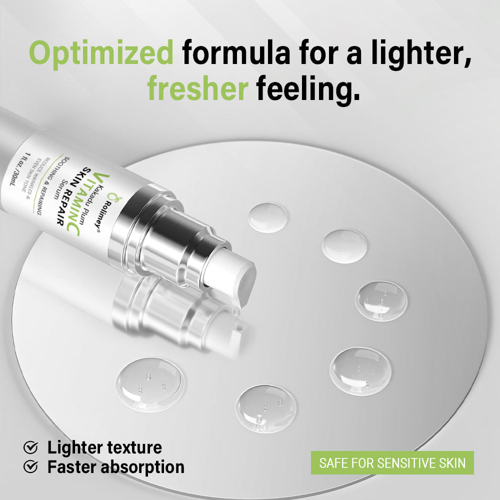 👩‍⚕️Rolimey® Kakadu Plum Skin Repair Serum ✅️ FDA Approved | Infused with PDRN Collagen for Eliminating Wrinkles, Stretch Marks, Age Spots