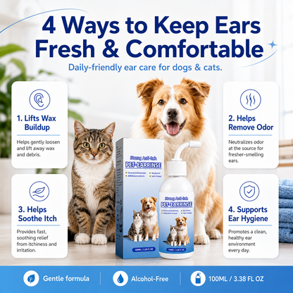 Pet Ear Cleansing Solution