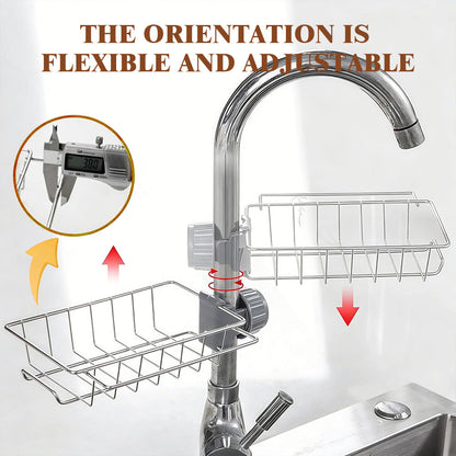 Lovyanocosh® 3-in-1 Kitchen Faucet Organizer Rack