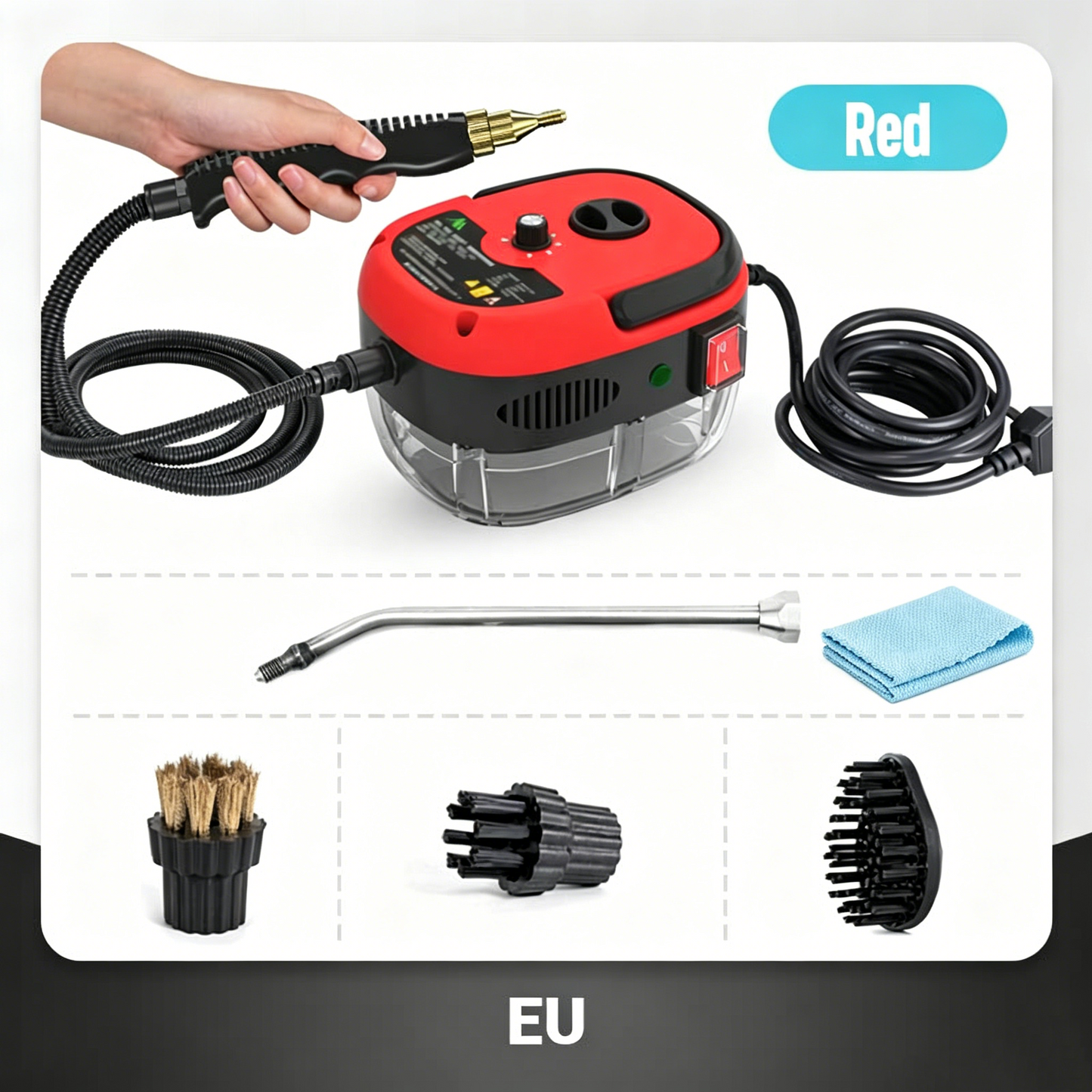 💧50% OFF! 2500W Handheld Steam Cleaner – High‑temp pressurized steam, melts grease & grime, No scrubbing.🧼✨