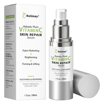 👩‍⚕️Rolimey® Kakadu Plum Skin Repair Serum ✅️ FDA Approved | Infused with PDRN Collagen for Eliminating Wrinkles, Stretch Marks, Age Spots