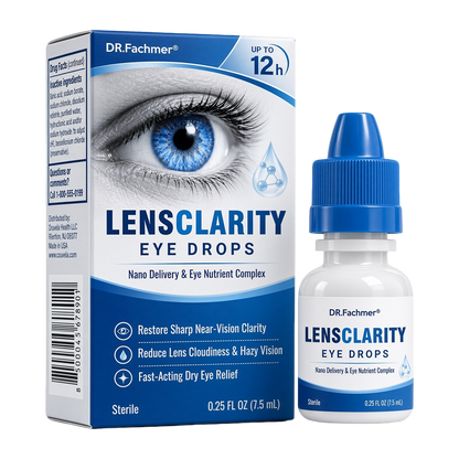 👨‍⚕️ DR.Fachmer® LensClarity Eye Drops✅FDA Approved (For dry eyes, blurry vision & presbyopia) 👀