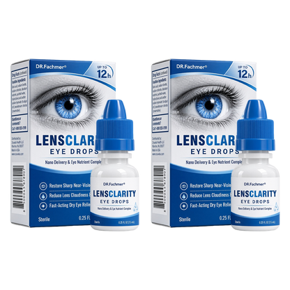 👨‍⚕️ DR.Fachmer® LensClarity Eye Drops✅FDA Approved (For dry eyes, blurry vision & presbyopia) 👀