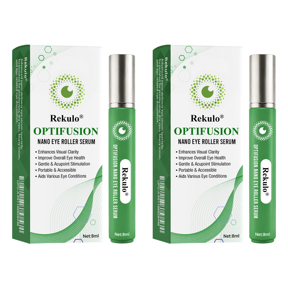 👩‍⚕️Rekulo® Optifusion Nano Eye Roller Serum ✅FDA Approved (Suitable for dry eyes, cataracts and presbyopia)