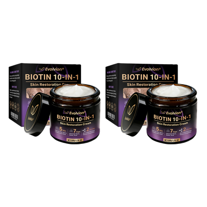 Made and Shipped from USA ✨Evolvion® Biotin 10-in-1 Skin Restoration Cream🌻🌻