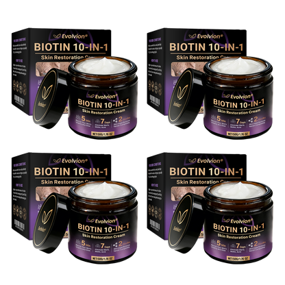 Made and Shipped from USA ✨Evolvion® Biotin 10-in-1 Skin Restoration Cream🌻🌻
