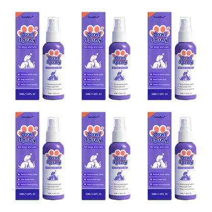 Celsiora® Pet Oral Spray ✅FDA Approved | Freshen Breath, Remove Tartar & Promote gum regeneration, stabilize teeth 🦷🦷