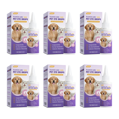 👩‍⚕️GFOUK® NanoCare Pet Eye Drops ☑️ FDA Approved | Relieves Conjunctivitis, Dry Eyes, Cataracts, and Keratitis🐶