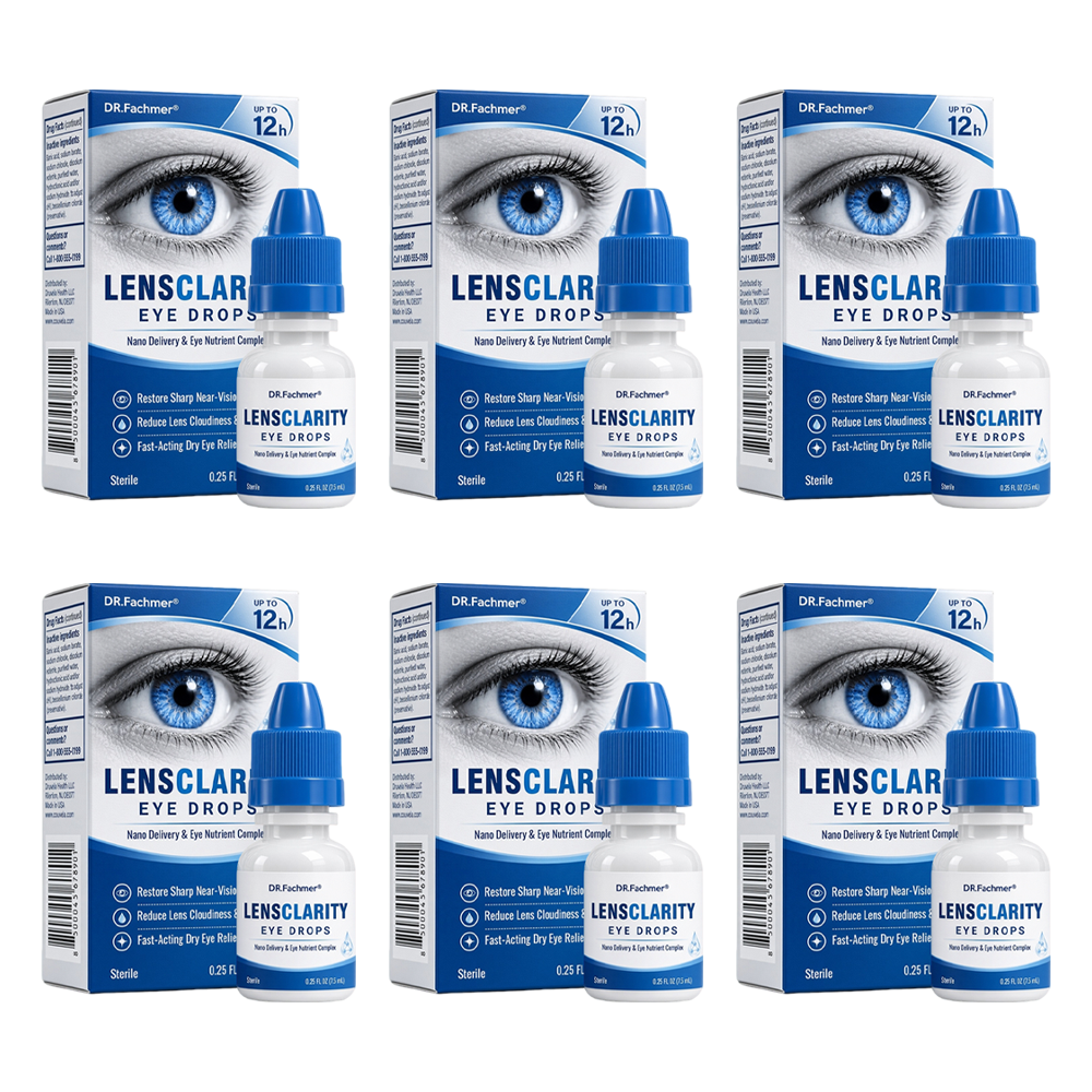 👨‍⚕️ DR.Fachmer® LensClarity Eye Drops✅FDA Approved (For dry eyes, blurry vision & presbyopia) 👀