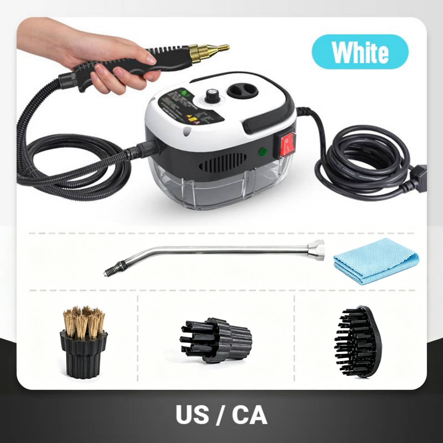 💧50% OFF! 2500W Handheld Steam Cleaner – High‑temp pressurized steam, melts grease & grime, No scrubbing.🧼✨