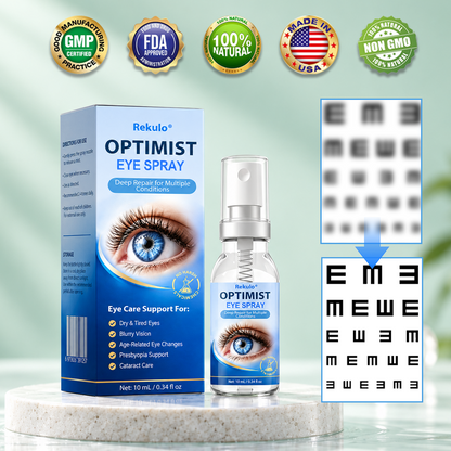 Rekulo® OptiMist Eye Spray✅FDA Approved (For dry eyes, blurry vision, eye strain, presbyopia, and cataracts)