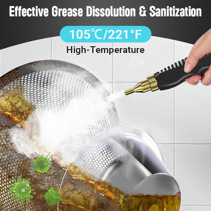💧50% OFF! 2500W Handheld Steam Cleaner – High‑temp pressurized steam, melts grease & grime, No scrubbing.🧼✨